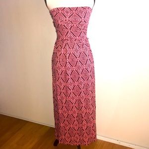 Forever 21 long strapless dress